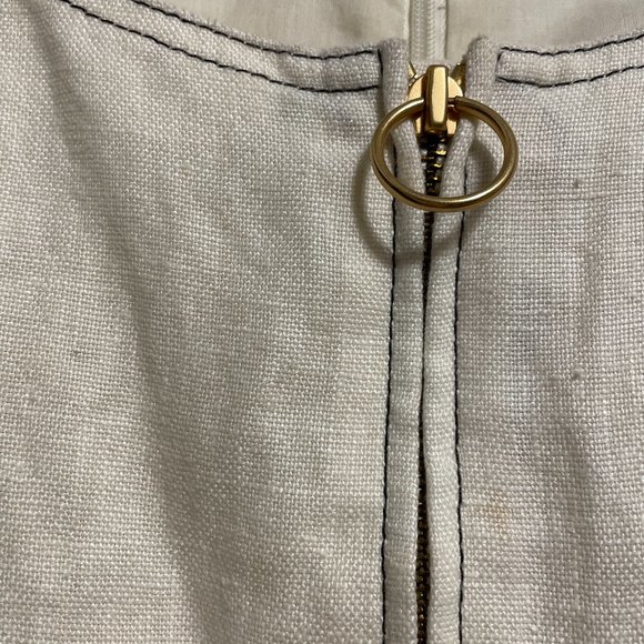 TORY BURCH LINEN SHIFT DRESS Size 4 - Picture 8 of 10